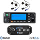 Kawasaki Mule / Teryx 696 Complete Communication System with Helmet Kits by Rugged Radios